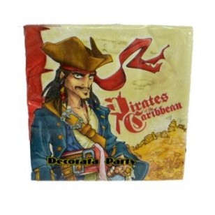 Disney Pirates of the Caribbean Napkins
